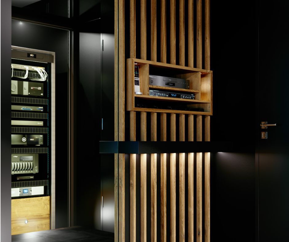 Régie technique salle de cinéma privée