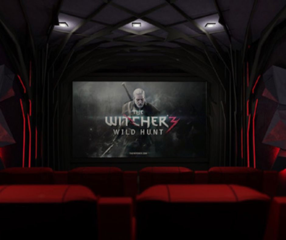 Installation salle de cinéma privé