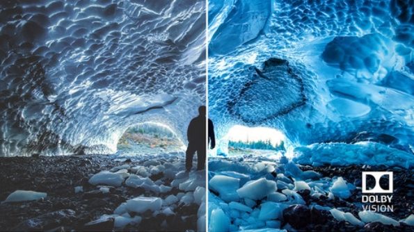 Dolby vision salle de cinéma privé