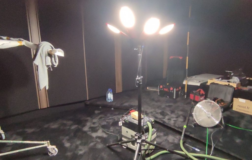 Installation salle de cinéma privé