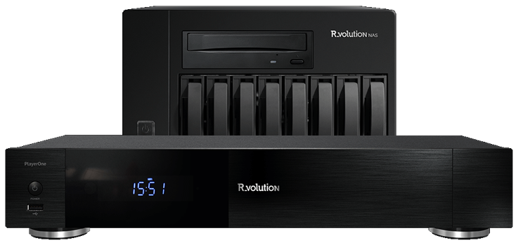 Serveurs salle de cinéma privé