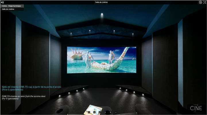 Salle de cinéma privé Cine.7 Cine7ART