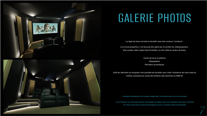 Salle de cinéma privé Premieère séance Cine7ART