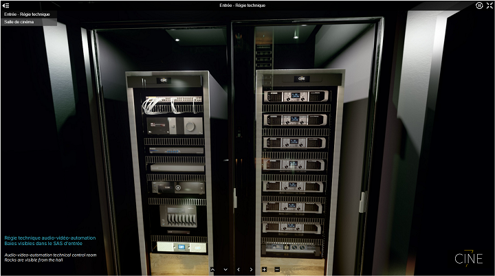 Salle de cinéma privé Cine.7 Cine7ART