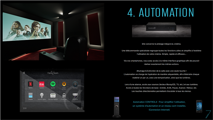 Salle de cinéma privé Premieère séance Cine7ART