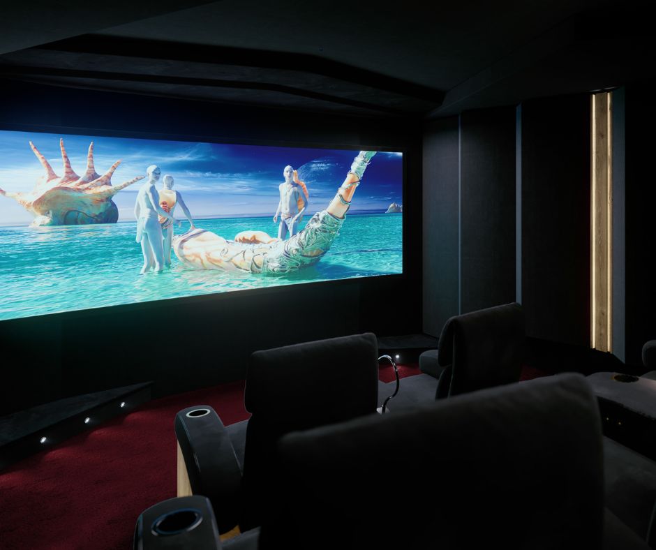 Salle de cinema prive en extérieur