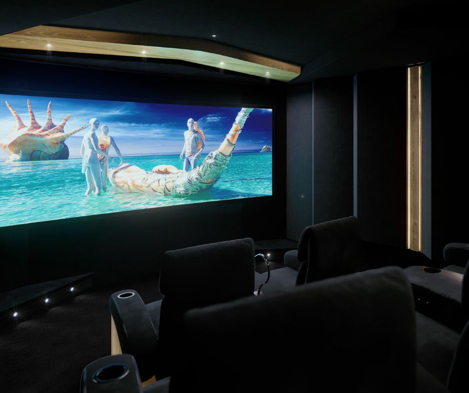 Salle de cinema privé dans son jardin