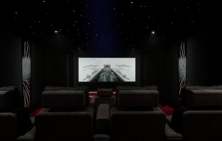 Salle de cinéma privé 11 personnes