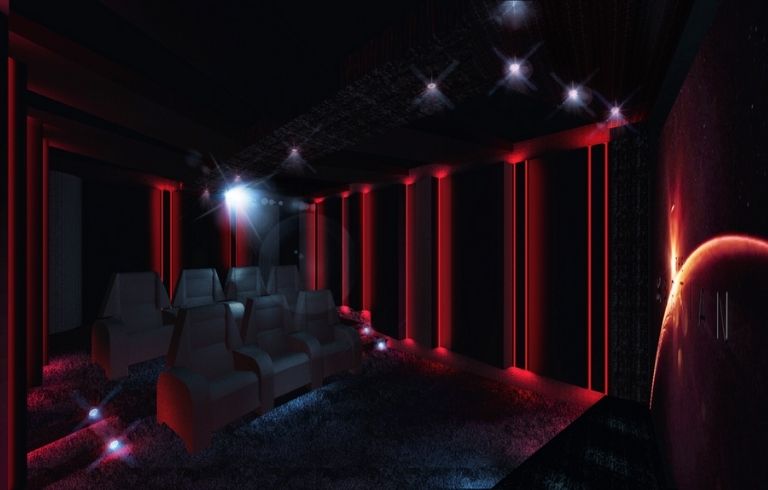 Salle de cinéma privé personnalisable