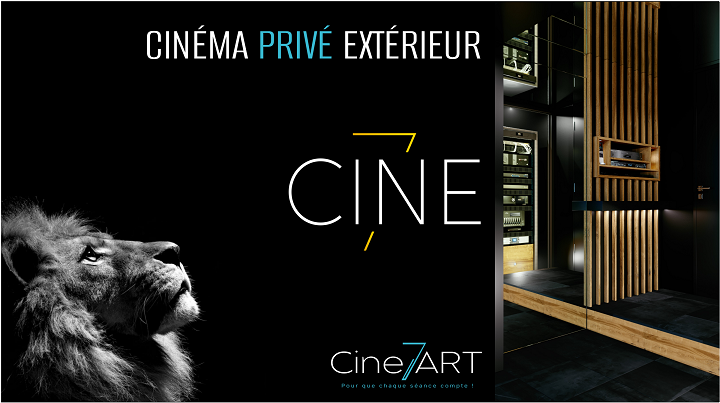 Salle de cinéma privé Cine7ART Concept cine.7