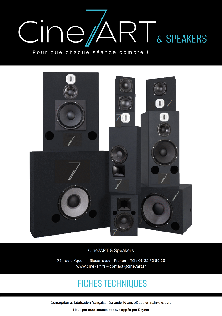 Book Enceintes CineART