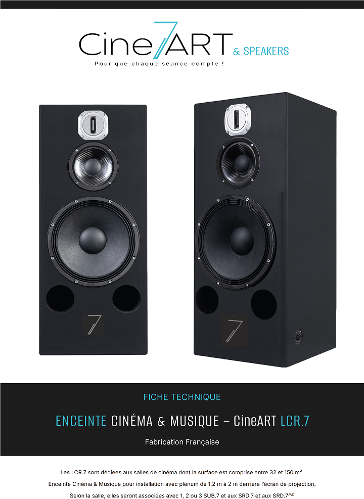 Book Enceintes CineART